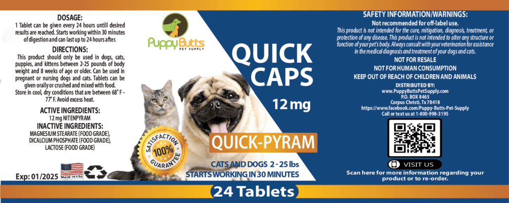 A picture of the back label for a tablet.