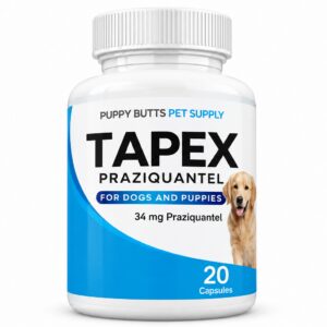 Tapex Praziquantel capsules for dogs and puppies
