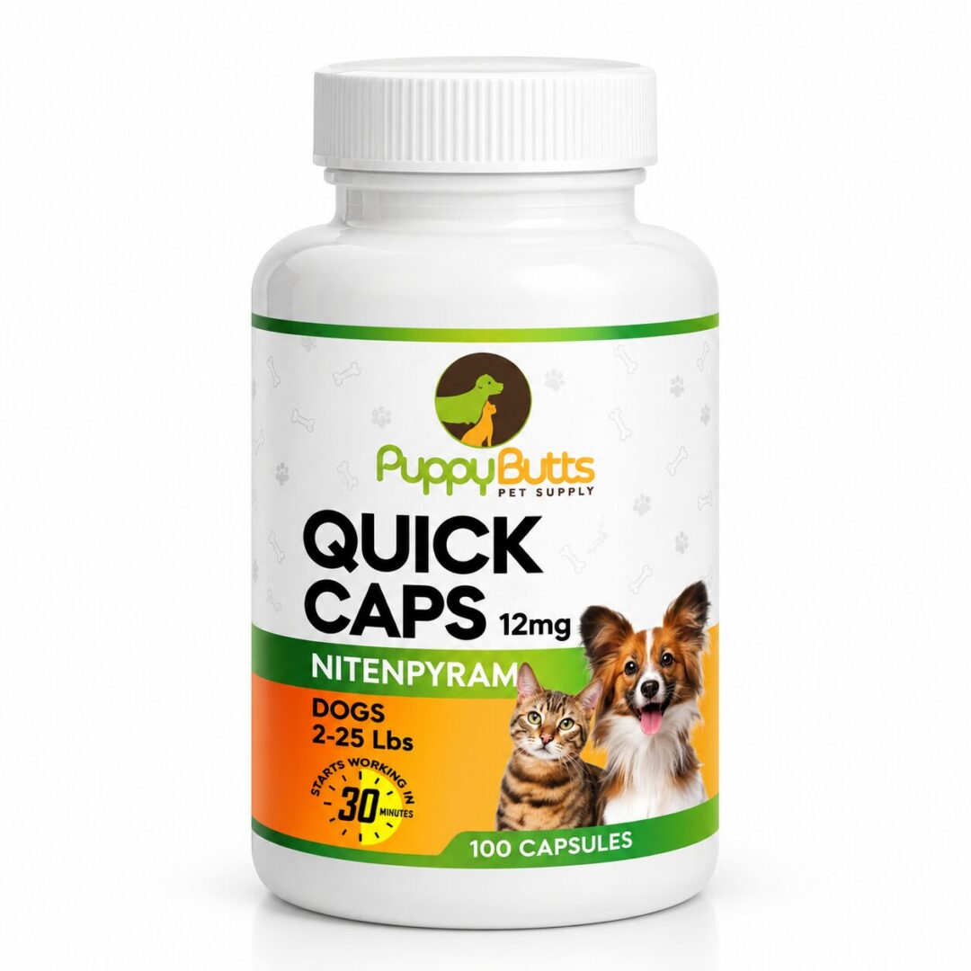 PuppyButts Quick Caps for small dog health
